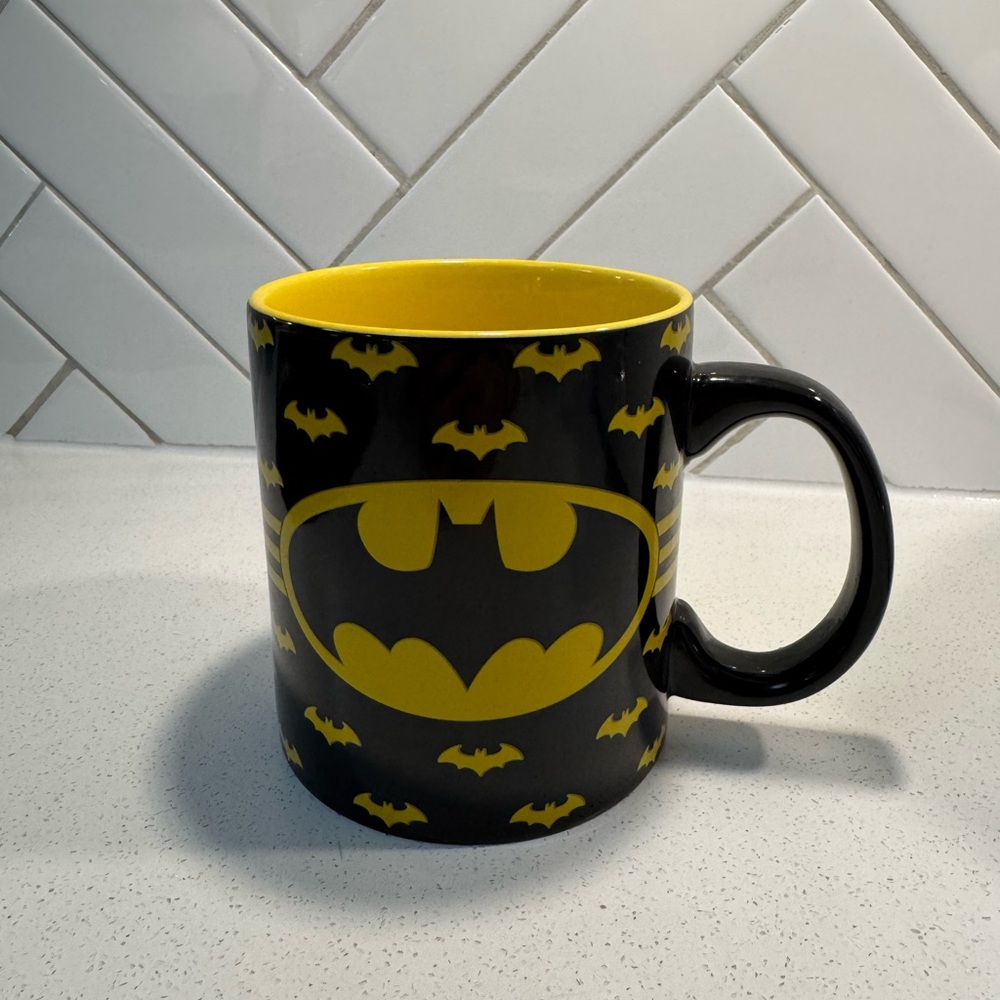 Batman Black and Yellow Mug